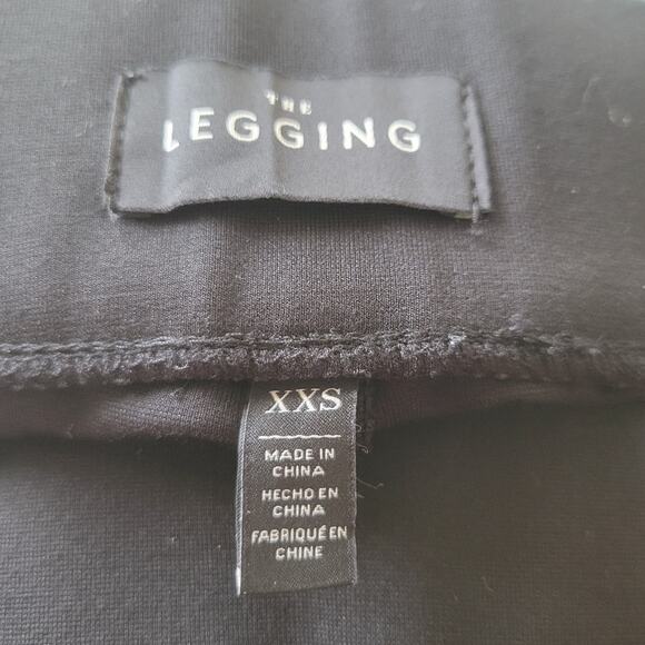 XXS White House Black Market "The Legging" with flocked calf inserts WHBM - Picture 4 of 5